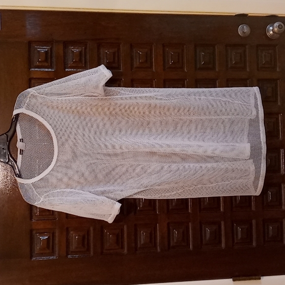 love chedley Tops - Plus size fishnet swim top 3x